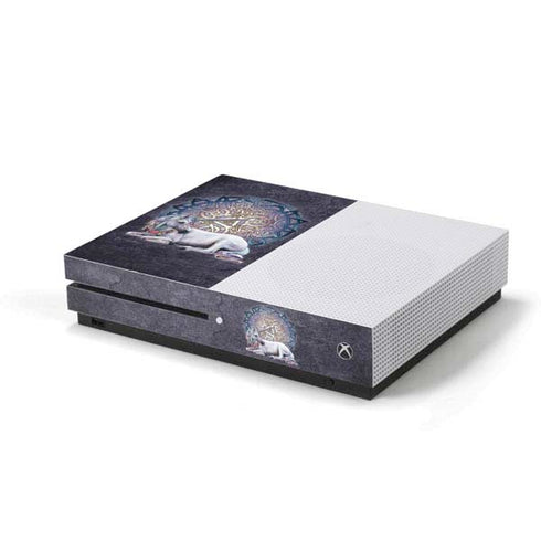 Brigid Ashwood Celtic Unicorn Xbox One S Console Skin