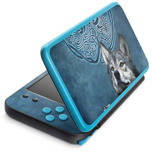 Brigid Ashwood Celtic Wolf Nintendo 2DS XL (2017) Skin