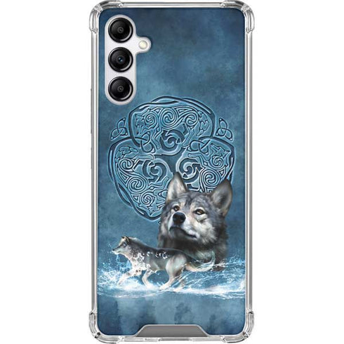 Brigid Ashwood Celtic Wolf Galaxy A14 5G Clear Case