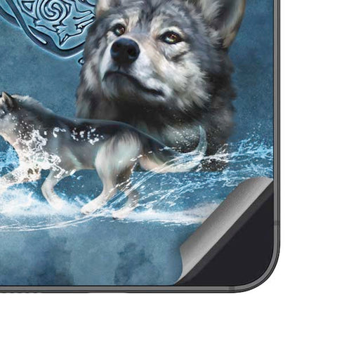 Brigid Ashwood Celtic Wolf Galaxy A14 5G Skin