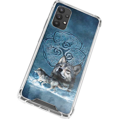 Brigid Ashwood Celtic Wolf Galaxy A32 5G Clear Case