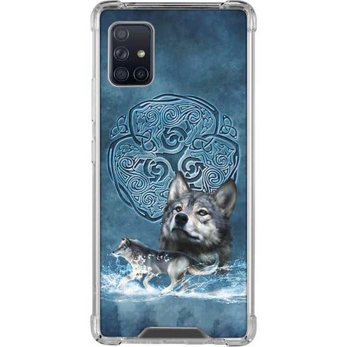 Brigid Ashwood Celtic Wolf Galaxy A51 5G Clear Case