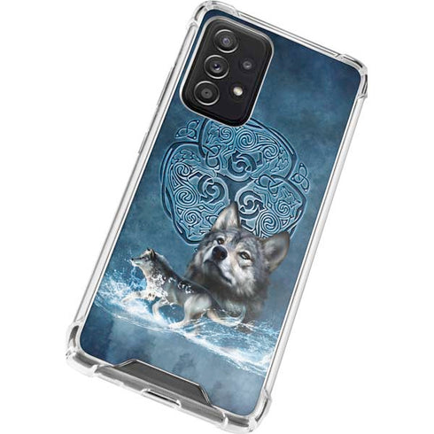 Brigid Ashwood Celtic Wolf Galaxy A52 5G Clear Case