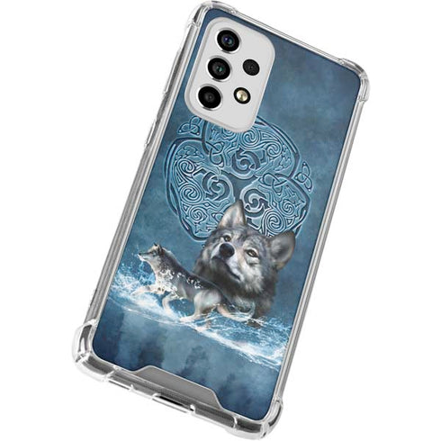 Brigid Ashwood Celtic Wolf Galaxy A53 5G Clear Case