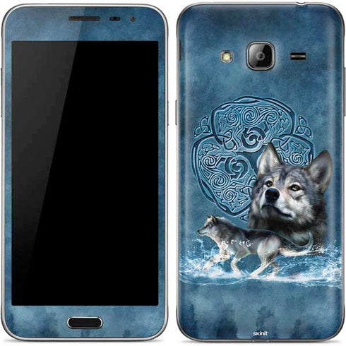 Brigid Ashwood Celtic Wolf Galaxy J3 Skin