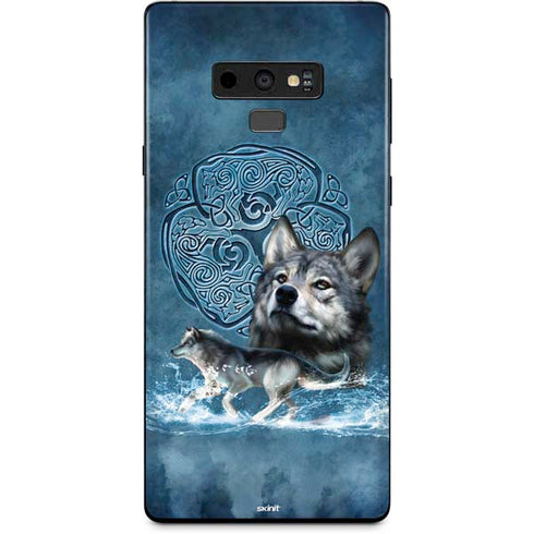 Brigid Ashwood Celtic Wolf Galaxy Note 9 Skin