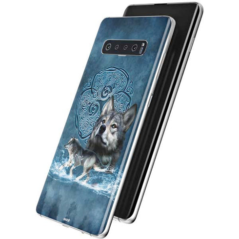 Brigid Ashwood Celtic Wolf Galaxy S10 Plus Skin