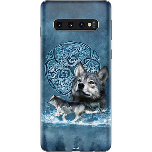 Brigid Ashwood Celtic Wolf Galaxy S10 Skin