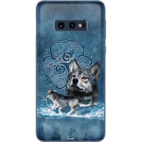 Brigid Ashwood Celtic Wolf Galaxy S10e Skin