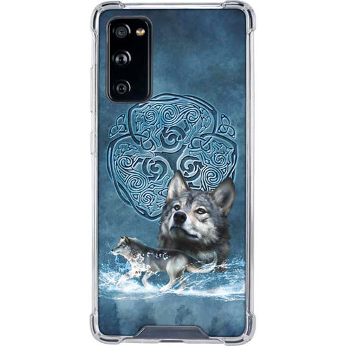 Brigid Ashwood Celtic Wolf Galaxy S20 FE Clear Case
