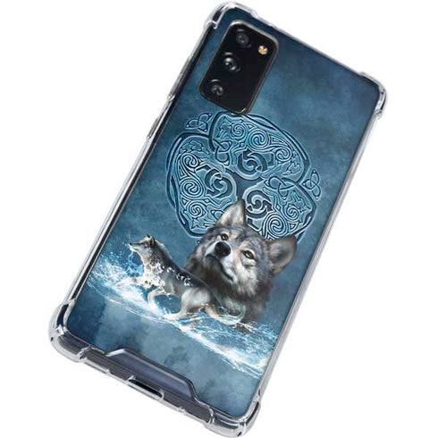 Brigid Ashwood Celtic Wolf Galaxy S20 FE Clear Case