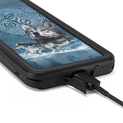 Brigid Ashwood Celtic Wolf Galaxy S20 Plus Waterproof Case