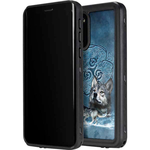Brigid Ashwood Celtic Wolf Galaxy S20 Waterproof Case