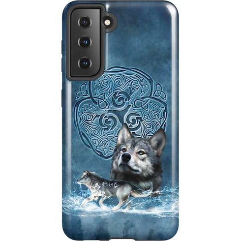 Brigid Ashwood Celtic Wolf Galaxy S21 5G Pro Case