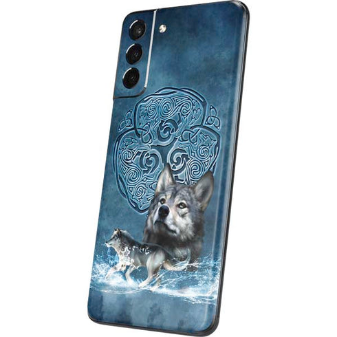 Brigid Ashwood Celtic Wolf Galaxy S21 5G Skin