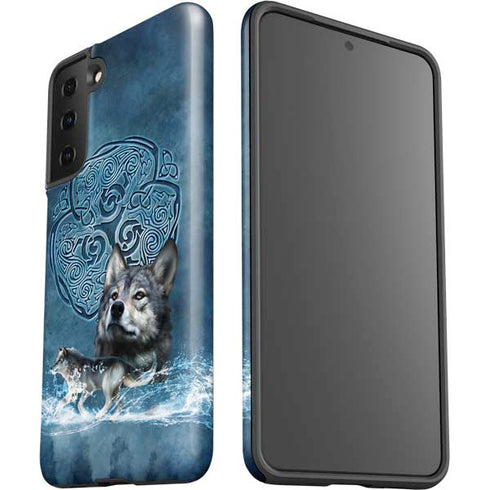 Brigid Ashwood Celtic Wolf Galaxy S21 FE Pro Case