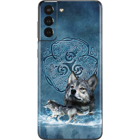 Brigid Ashwood Celtic Wolf Galaxy S21 Plus 5G Skin
