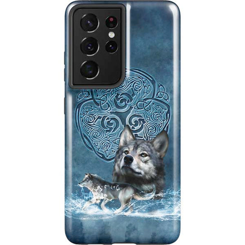 Brigid Ashwood Celtic Wolf Galaxy S21 Ultra 5G Pro Case