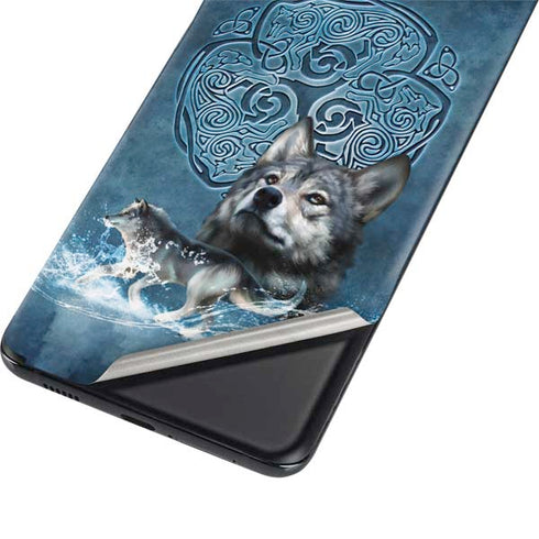 Brigid Ashwood Celtic Wolf Galaxy S21 Ultra 5G Skin
