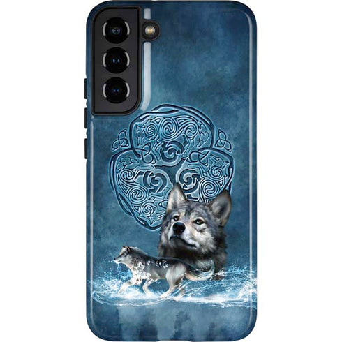 Brigid Ashwood Celtic Wolf Galaxy S22 Plus Pro Case