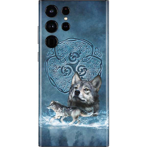 Brigid Ashwood Celtic Wolf Galaxy S22 Ultra Skin