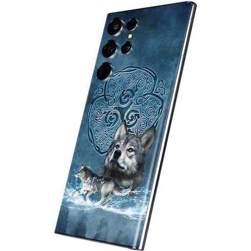 Brigid Ashwood Celtic Wolf Galaxy S22 Ultra Skin