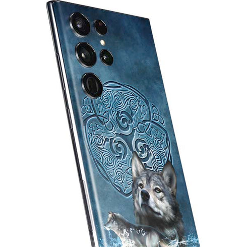 Brigid Ashwood Celtic Wolf Galaxy S22 Ultra Skin