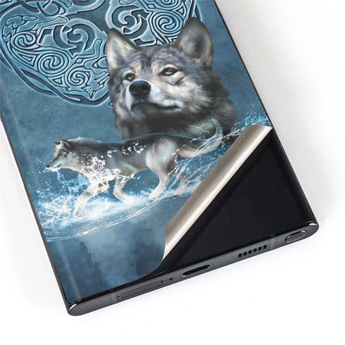 Brigid Ashwood Celtic Wolf Galaxy S22 Ultra Skin