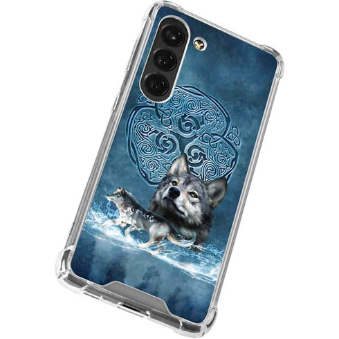 Brigid Ashwood Celtic Wolf Galaxy S23 Clear Case