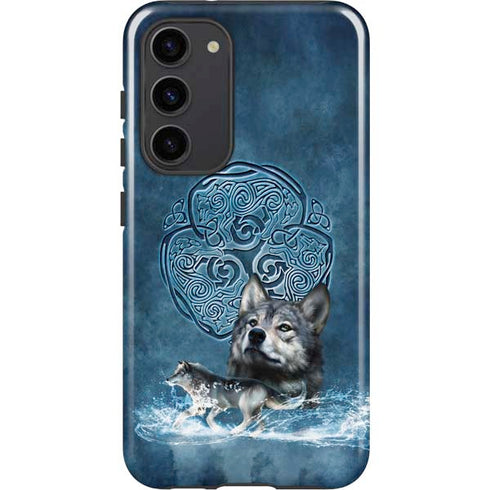 Brigid Ashwood Celtic Wolf Galaxy S23 Plus Pro Case