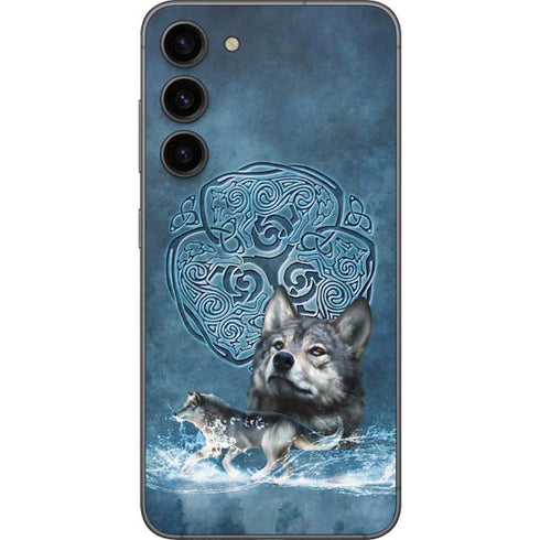 Brigid Ashwood Celtic Wolf Galaxy S23 Plus Skin