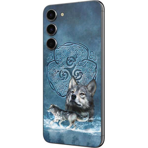Brigid Ashwood Celtic Wolf Galaxy S23 Plus Skin
