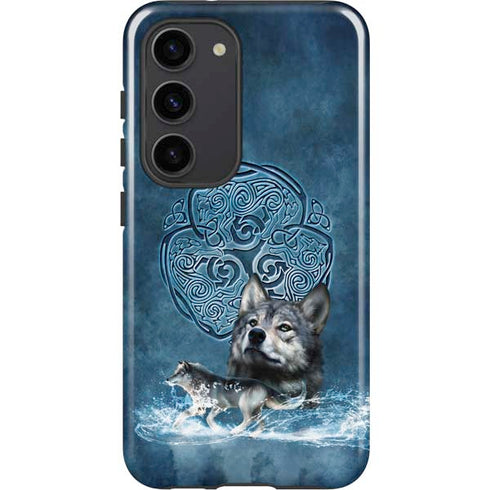 Brigid Ashwood Celtic Wolf Galaxy S23 Pro Case