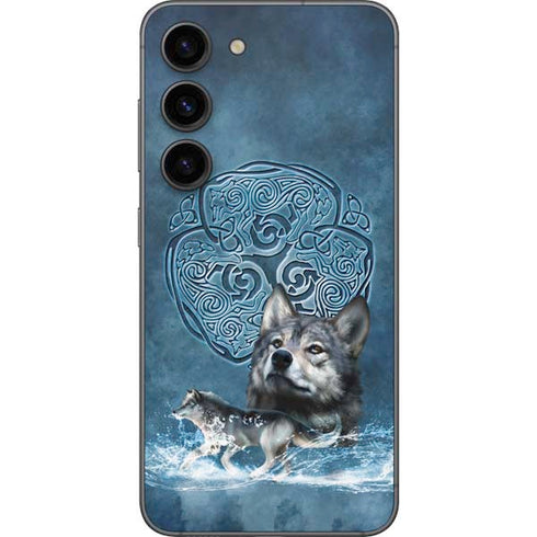 Brigid Ashwood Celtic Wolf Galaxy S23 Skin