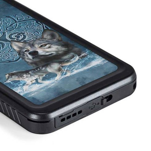 Brigid Ashwood Celtic Wolf Galaxy S23 Waterproof Case
