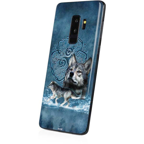 Brigid Ashwood Celtic Wolf Galaxy S9 Plus Skin