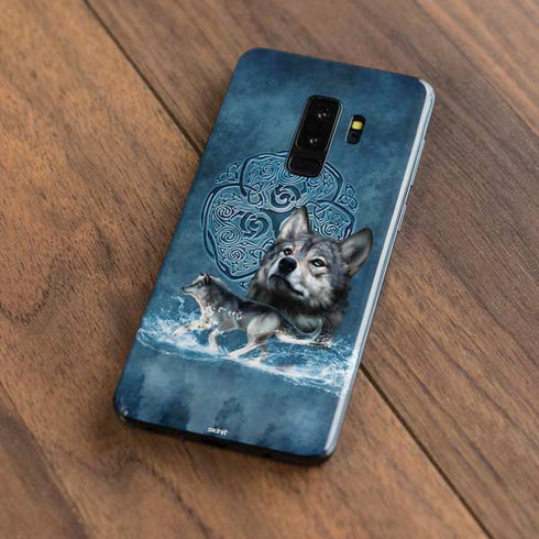 Brigid Ashwood Celtic Wolf Galaxy S9 Plus Skin