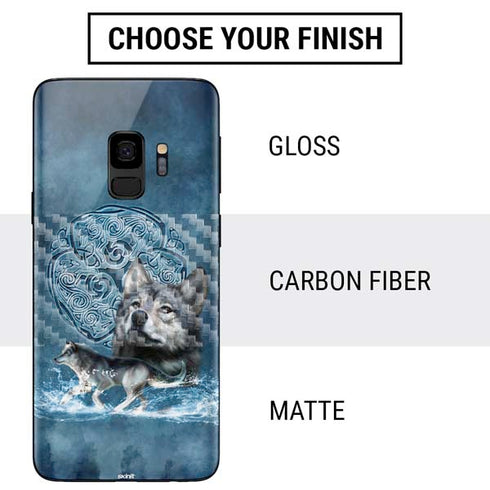 Brigid Ashwood Celtic Wolf Galaxy S9 Skin