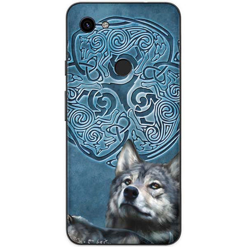 Brigid Ashwood Celtic Wolf Google Pixel 3a XL Skin