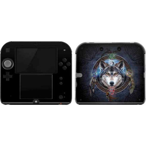 Brigid Ashwood Celtic Wolf Guide Nintendo 2DS Skin