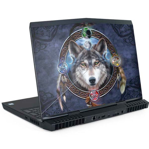 Celtic Wolf Guide by Brigid Ashwood Dell Alienware Skin