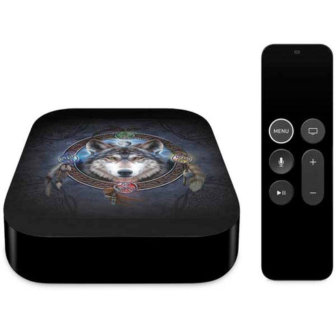 Brigid Ashwood Celtic Wolf Guide Apple TV Skin