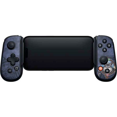 Celtic Wolf Guide by Brigid Ashwood Backbone One for iPhone Game Controller Skin