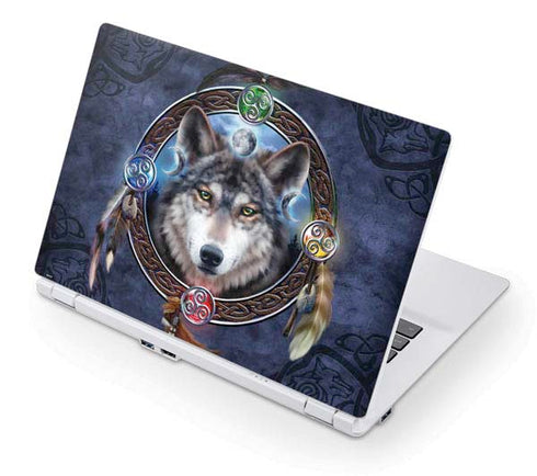 Brigid Ashwood Celtic Wolf Guide Acer Chromebook Skin