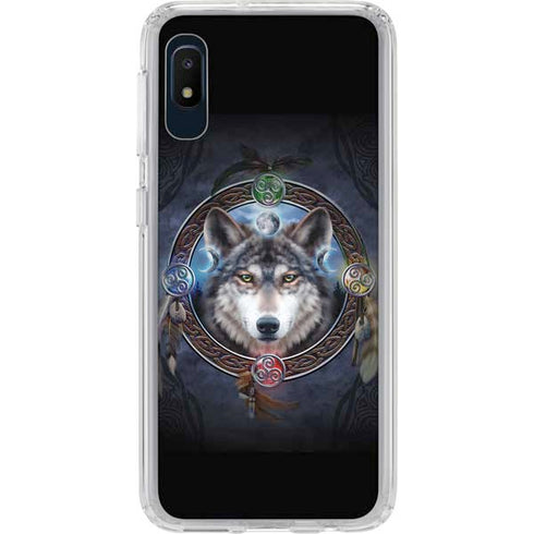 Brigid Ashwood Celtic Wolf Guide Galaxy A10e Clear Case