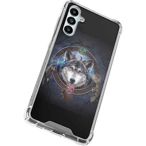 Brigid Ashwood Celtic Wolf Guide Galaxy A14 5G Clear Case