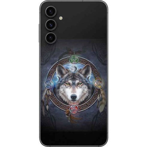 Brigid Ashwood Celtic Wolf Guide Galaxy A14 5G Skin