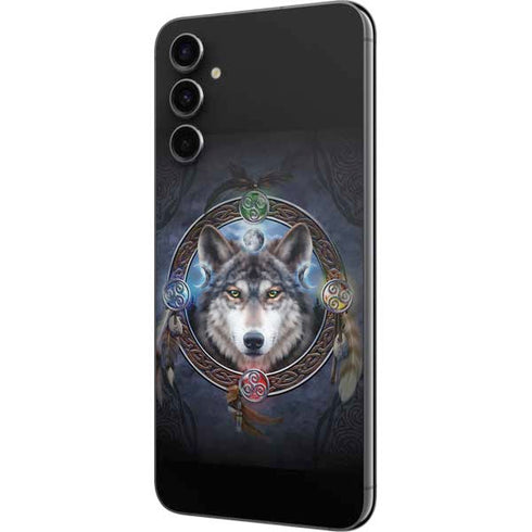 Brigid Ashwood Celtic Wolf Guide Galaxy A14 5G Skin
