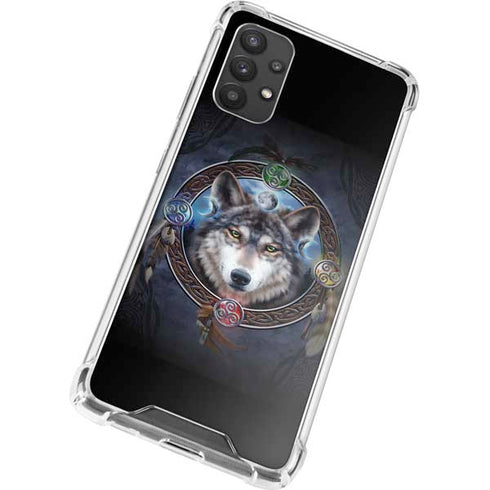 Brigid Ashwood Celtic Wolf Guide Galaxy A32 5G Clear Case