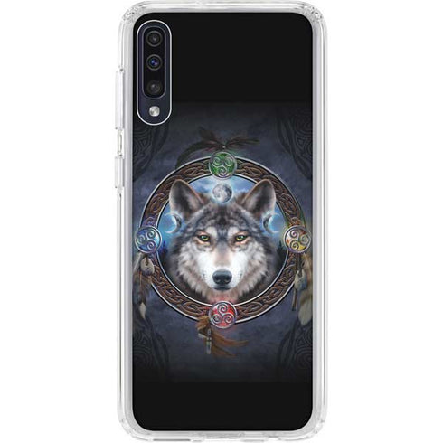 Brigid Ashwood Celtic Wolf Guide Galaxy A50 Clear Case